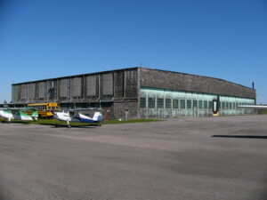 BCATP wartime hangar at Picton Airport (CNT7)